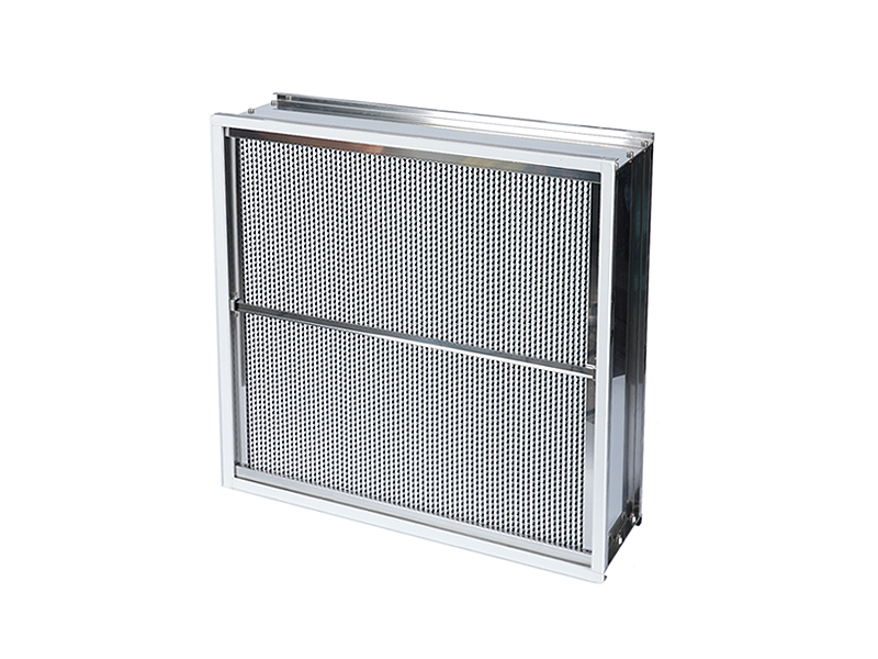 Durable metal filter screen with protective mesh and steel frame for harsh operating conditions
