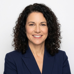 Portrait of a satisfied female client providing a testimonial for Wair air filtration services