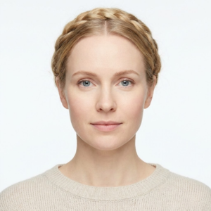 Portrait of a client providing a positive testimonial