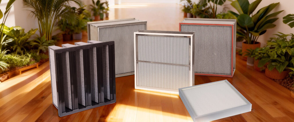 Commercial air filtration solutions for improving indoor air quality in green buildings
